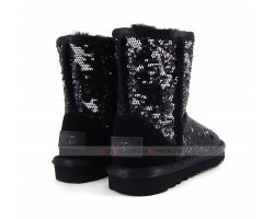 UGG KIDS SPARKLES BLACK