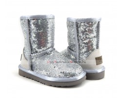 UGG KIDS SPARKLES SILVER