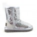 UGG KIDS SPARKLES SILVER