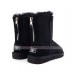 UGG KIDS ZIP BLACK