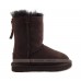 UGG KIDS ZIP CHOCOLATE