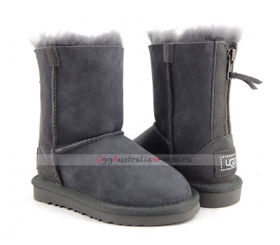 UGG KIDS ZIP GREY