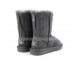 UGG KIDS ZIP GREY