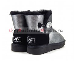 UGG MINI BAILEY BLING II GLITTER BLACK