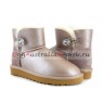 UGG MINI BAILEY BLING II METALLIC AZURE