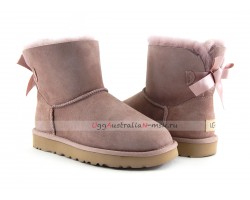 UGG MINI BAILEY BOW II DUSK