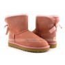 UGG MINI BAILEY BOW II REDWOOD