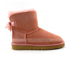 UGG MINI BAILEY BOW II REDWOOD