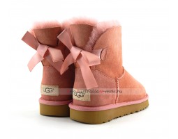 UGG MINI BAILEY BOW II REDWOOD