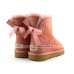 UGG MINI BAILEY BOW II REDWOOD