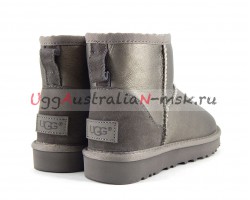 UGG MINI II METALLIC PEWTER