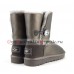 UGG SHORT BAILEY BLING II METALLIС PEWTER