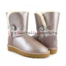UGG SHORT BAILEY BLING II METALLIC AZURE