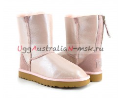 UGG SHORT II ZIP PINK