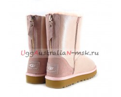 UGG SHORT II ZIP PINK