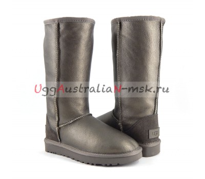 UGG TALL II METALLIC PEWTER