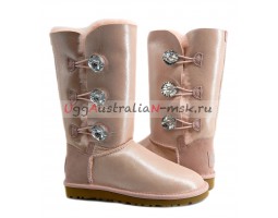 UGG BAILEY BLING TALL GLITTER ROSE