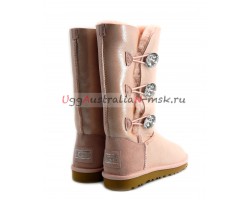 UGG BAILEY BLING TALL GLITTER ROSE