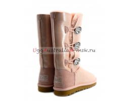 UGG BAILEY BLING TALL GLITTER ROSE