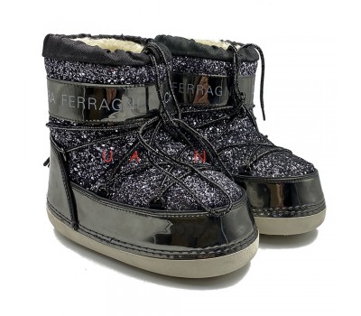 MOON BOOTS CHIARA FERRAGNI GUN COLOR