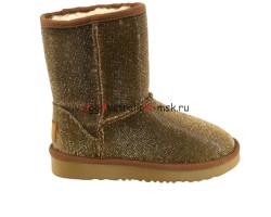 UGG & JIMMY CHOO CLASSIC SHORT SEREIN GOLD 