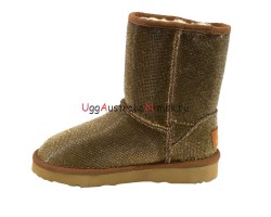 UGG & JIMMY CHOO CLASSIC SHORT SEREIN GOLD 