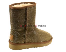 UGG & JIMMY CHOO CLASSIC SHORT SEREIN GOLD 