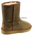 UGG & JIMMY CHOO CLASSIC SHORT SEREIN GOLD 