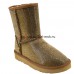 UGG & JIMMY CHOO CLASSIC SHORT SEREIN GOLD 