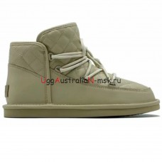 UGG LODGE MINI LEATHER SAND