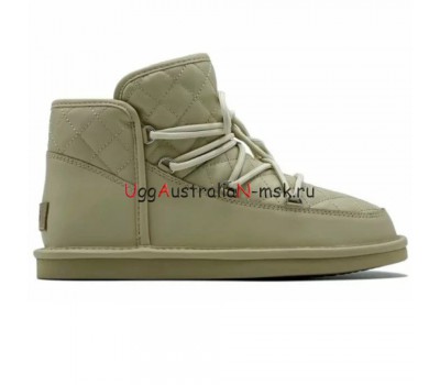 UGG LODGE MINI LEATHER SAND