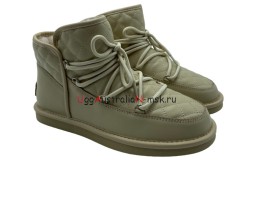 UGG LODGE MINI LEATHER SAND