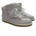 UGG LODGE MINI LEATHER WHITE