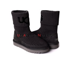 UGG CLASSIC KNIT GREY