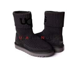 UGG CLASSIC KNIT GREY