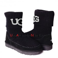 UGG CLASSIC KNIT BLACK