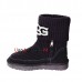 UGG CLASSIC KNIT BLACK