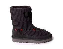 UGG CLASSIC KNIT GREY