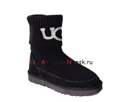 UGG CLASSIC KNIT BLACK