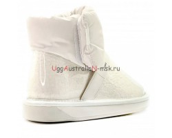 UGG KIDS CLEAR QUILTY BOOT WHITE