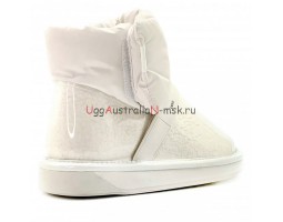 UGG KIDS CLEAR QUILTY BOOT WHITE