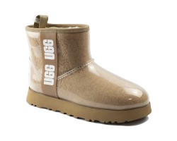 UGG CLASSIC CLEAR MINI CAPPUCCINO