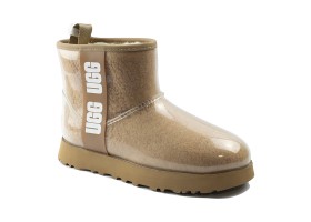 UGG CLASSIC CLEAR MINI CAPPUCCINO