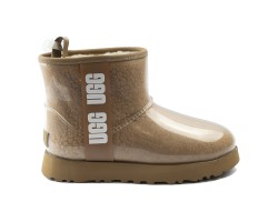 UGG CLASSIC CLEAR MINI CAPPUCCINO