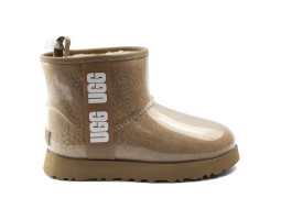 UGG CLASSIC CLEAR MINI CAPPUCCINO