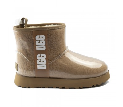 UGG CLASSIC CLEAR MINI CAPPUCCINO