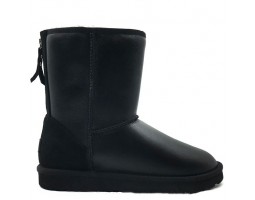  UGG MENS CLASSIC CHORT ZIP METALLIC BLACK