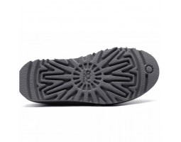 UGG STITCH SLIP ON GREY