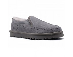 UGG STITCH SLIP ON GREY