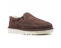 UGG STITCH SLIP ON CHOCOLATE